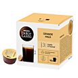 Nescafé Grande Mild package and capsule for Dolce Gusto

