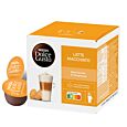 Nescafé Latte Macchiato package and capsule for Dolce Gusto