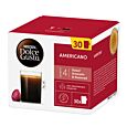 Nescafé Americano Big Pack package and capsule for Dolce Gusto
