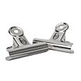 Kaffekapslen metal clamps with logo