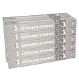Pack with 100 aluminium pods of Kaffekapslen Espresso Strong for Nespresso