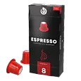 Kaffekapslen Espresso package and capsule for Nespresso®